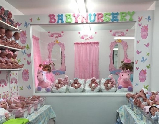 reborn baby doll nursery